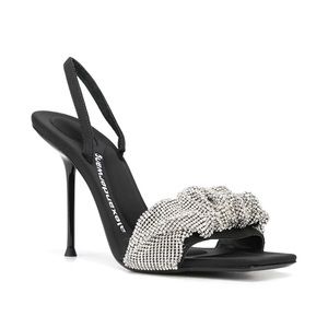 Alexander Wang Ruched Strap Slingback Sandals size 40 (9). Only worn once!